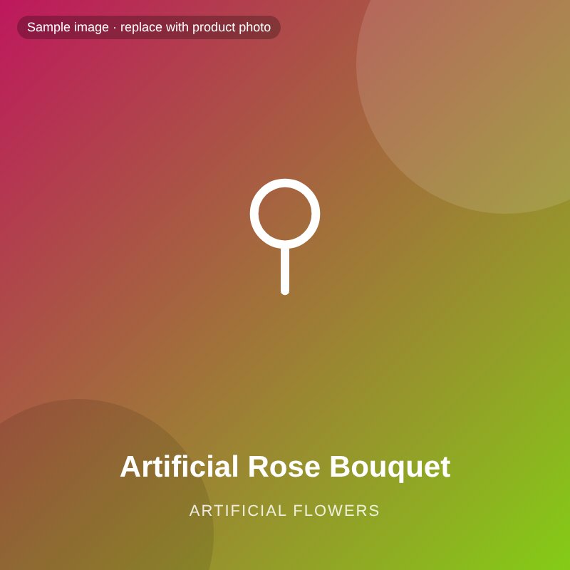 Artificial Rose Bouquet