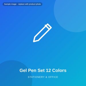 Gel Pen Set 12 Colors