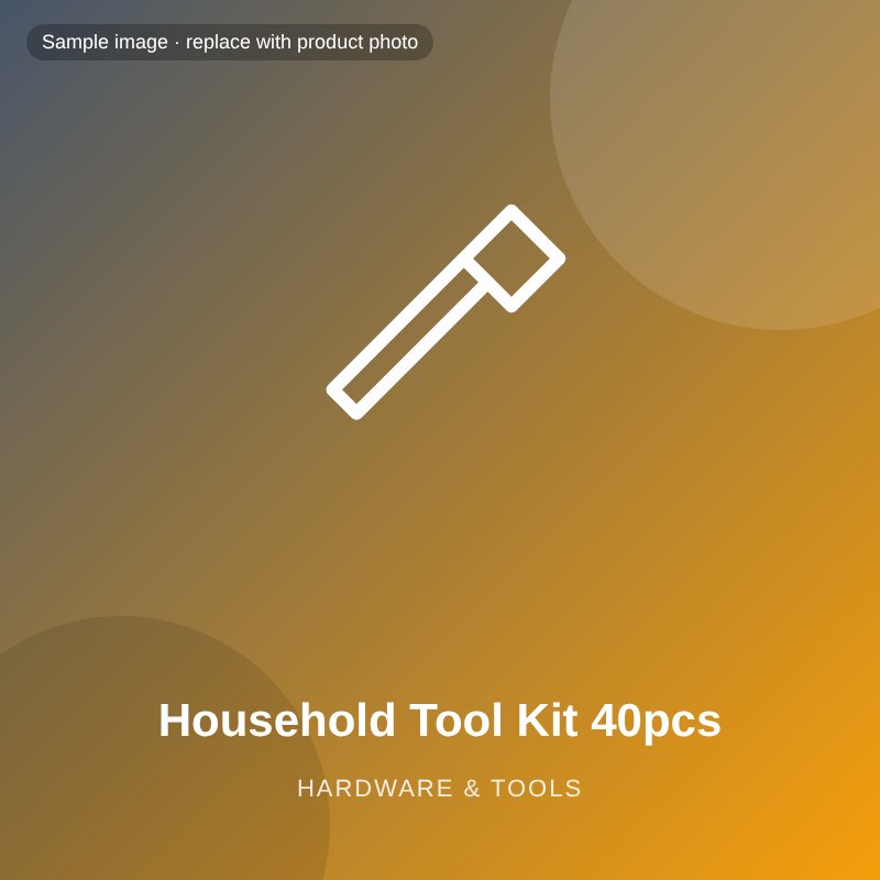 Household Tool Kit 40pcs