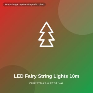 LED Fairy String Lights 10m