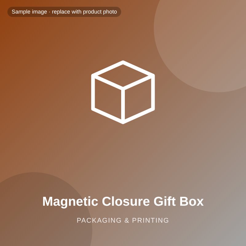 Magnetic Closure Gift Box