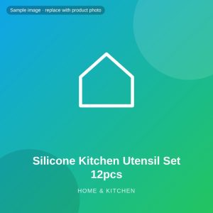 Silicone Kitchen Utensil Set 12pcs