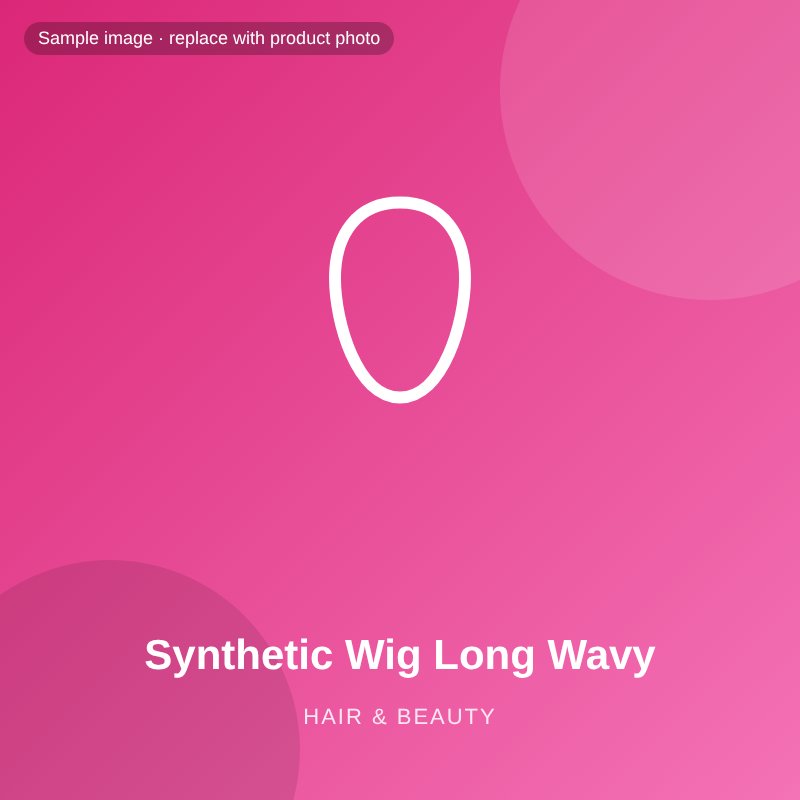 Synthetic Wig Long Wavy